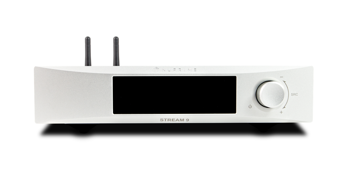 Nuprime Stream 9 Silber - Netzwerk-Audio-Streamer
