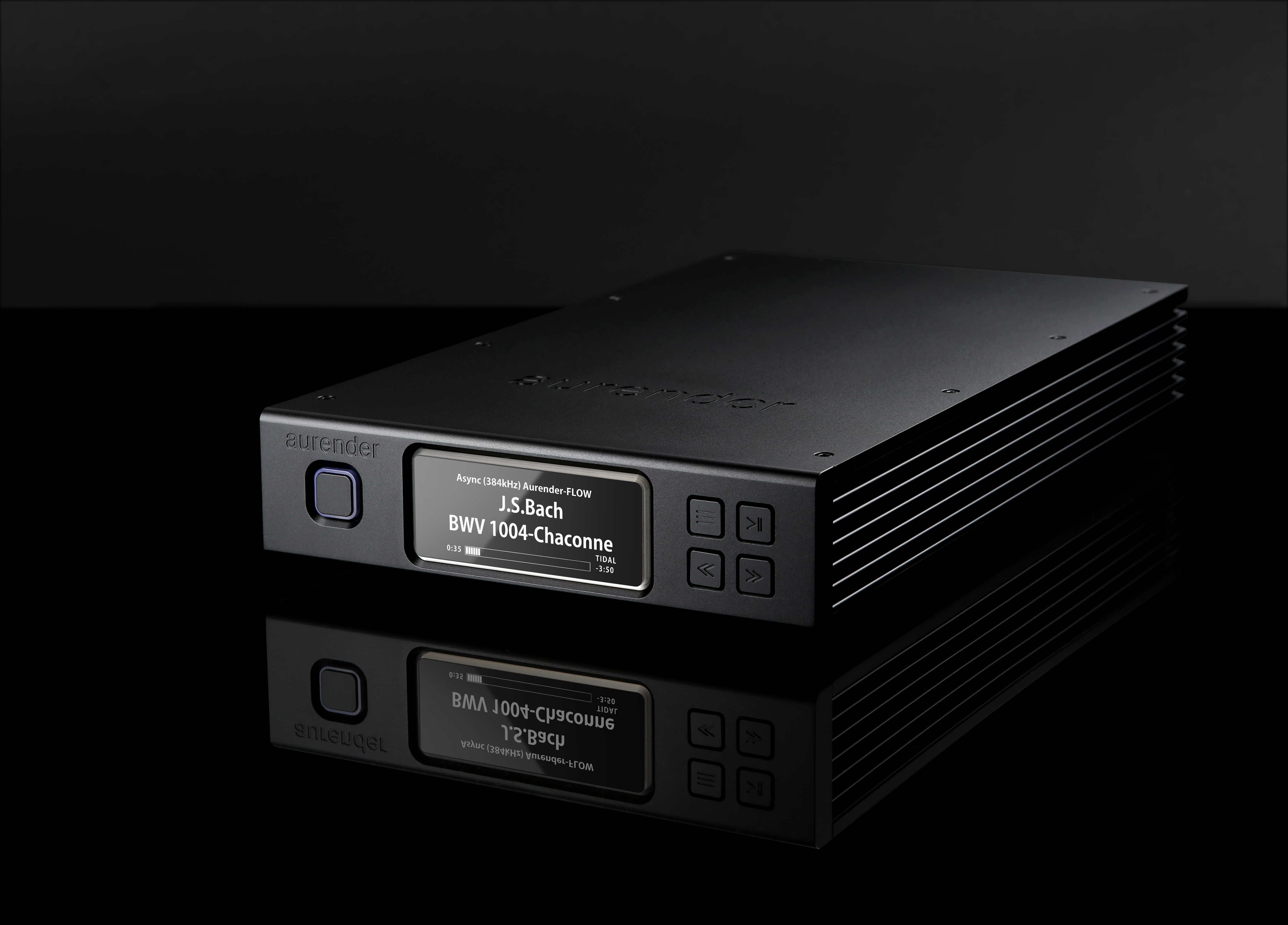 Aurender N100C - 4TB | Streamer mit Coaxial Digitalausgang Schwarz
