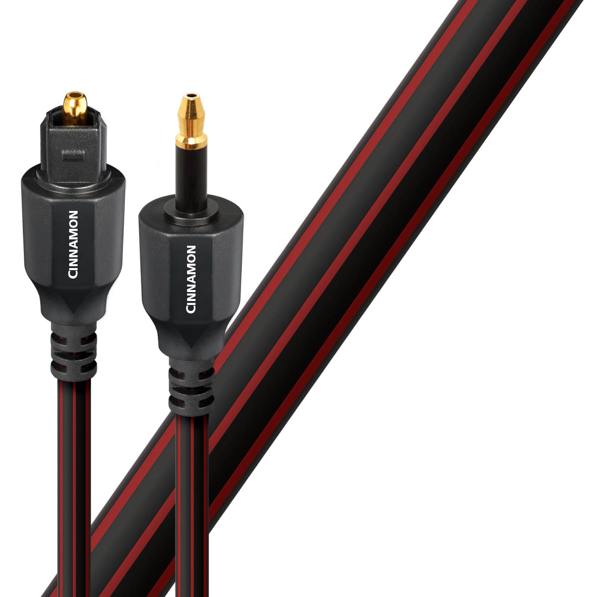 AudioQuest Cinnamon Toslink Optisches-Kabel 3,5mm Mini - PVC-Ummantelung 16 Meter
