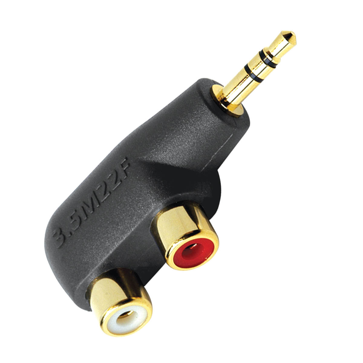AudioQuest Hard-Mini-RCA Adapter - RCA  3,5mm Klinke