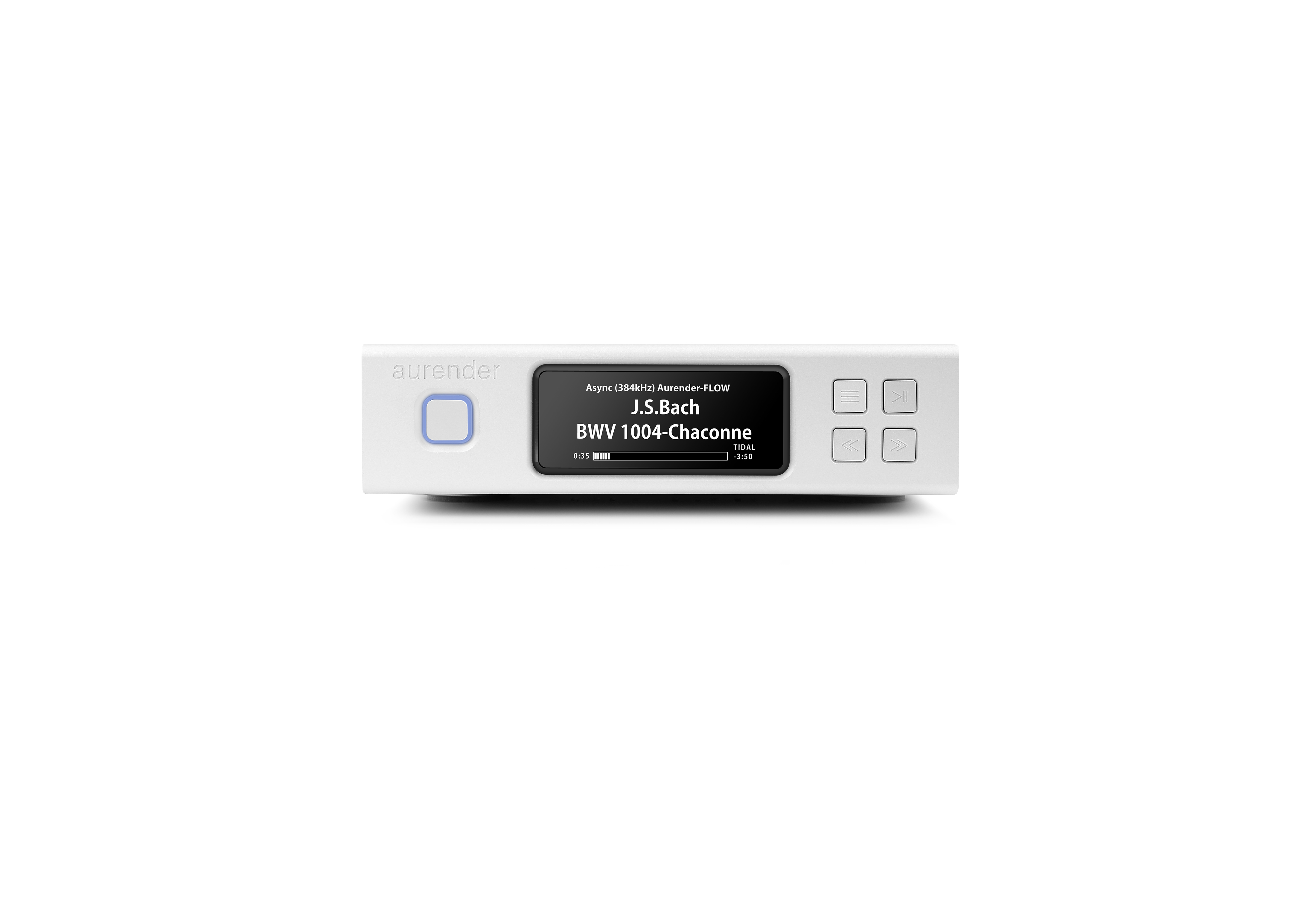 Aurender N100SC | Streamer mit Coaxial Digitalausgang ohne Datenfestplatte Silber